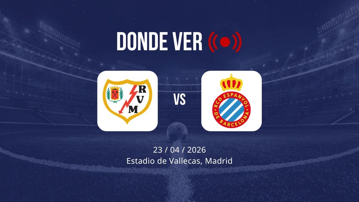 Rayo Vallecano vs Español. CDA