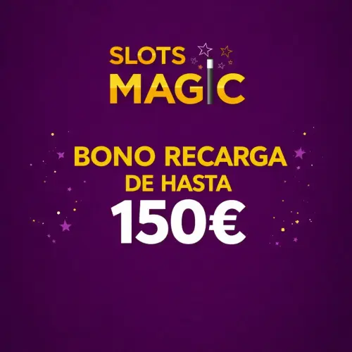 Promoción por tiempo limitado: Bono del 50% hasta 150€ diarios en SlotsMagic