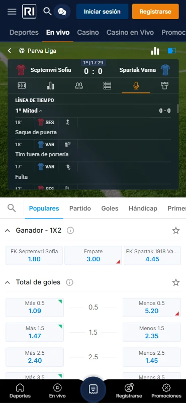 apuestas en línea fútbol rivalo.co