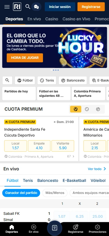 sitio de apuestas en línea rivalo