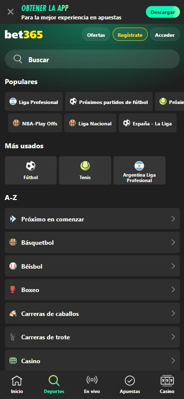 deportes apuestas bet365 buenos aires