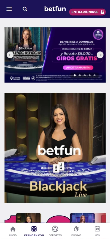 betfun.bet.ar ruletas electrónicas ruleta y blackjack en vivo show games