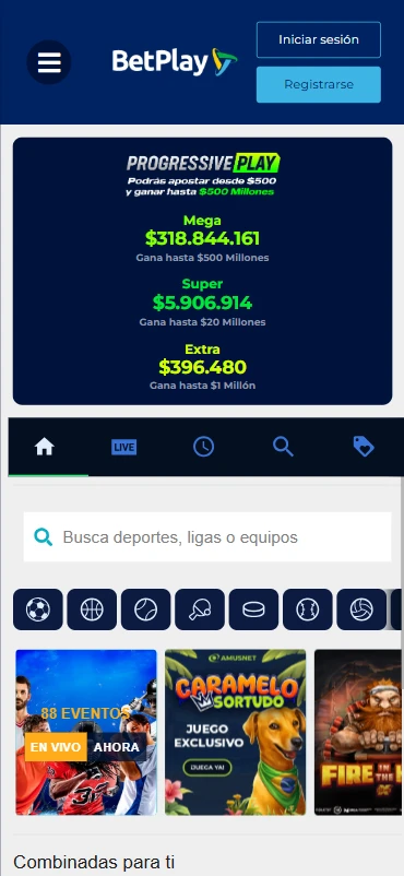 sitio de apuestas en línea y casino betplay