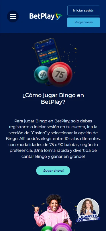 salón de bingo en línea betplay.co