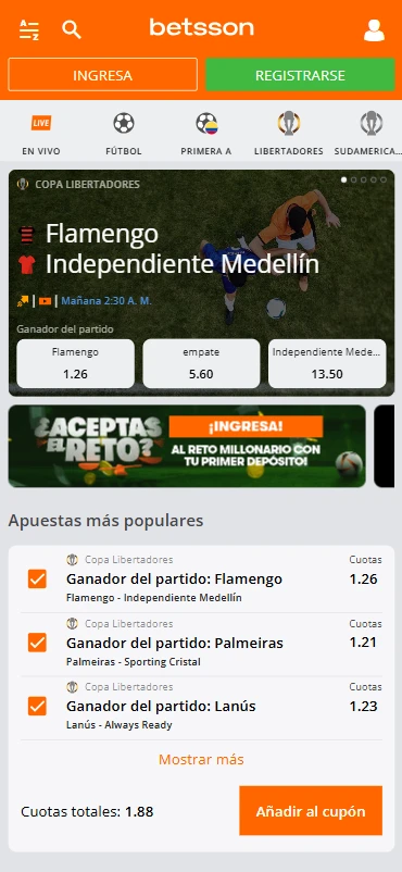 apuestas deportivas en línea betsson.co