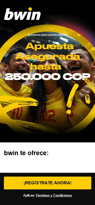 promoción nuevos jugadores bwin.co