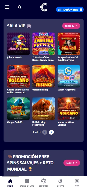 mesas vip casino buenos aires