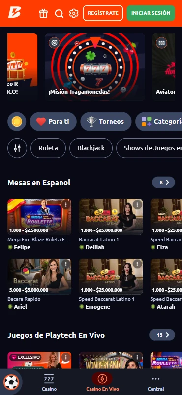 betano colombia casino en vivo en línea