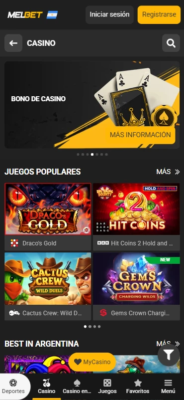 juegos casino melbet slots ruleta blackjack poker
