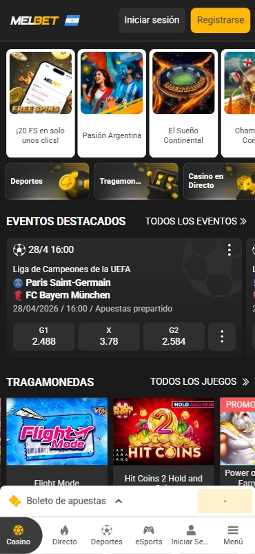 melbet sitio de apuestas y casino en línea argentina