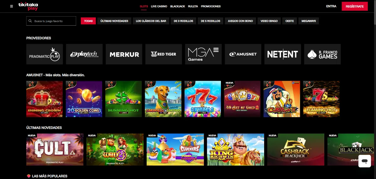 TikiTaka Play se asoma en 2025 al casino online tras la adquisición de activos de Löwen Play por parte de los murcianos.