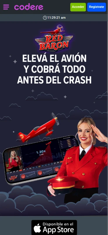 juego red baron casino en línea codere