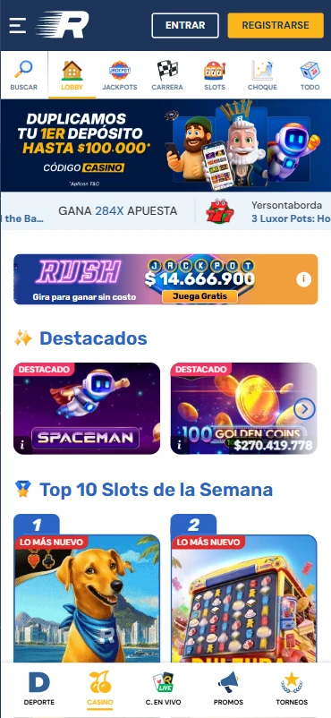 rushbet.co sitio de casino en línea en colombia