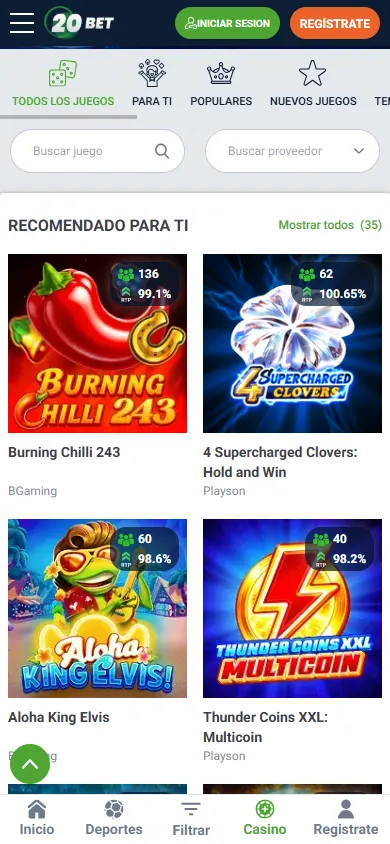 El catálogo de tragamonedas roza cerca de los 10.000 títulos, con opciones que van desde slots clásicos hasta video slots modernos con jackpots progresivos.