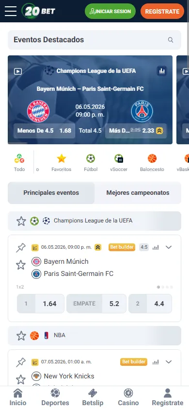 En un partido de la Liga MX pueden superarse las 700 opciones de apuesta, y en competencias como la Champions League se alcanzan más de 1.200 mercados disponibles.