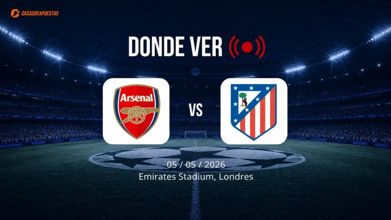 Arsenal vs Atlético de Madrid: Alineaciones, horario y dónde ver