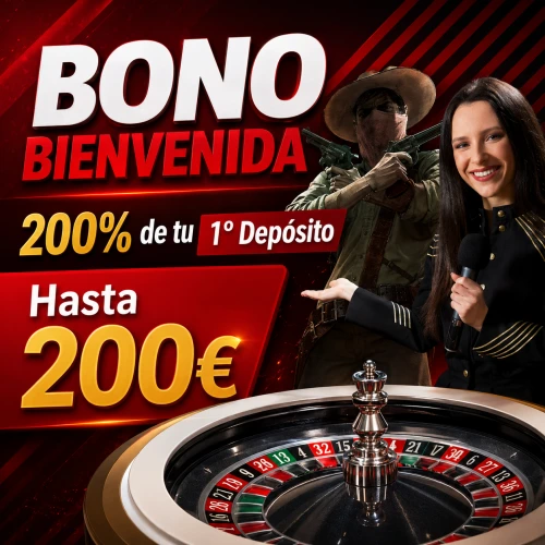 Bienvenida casino Pause & Play: 200% hasta 200€ + 200 tiradas gratis