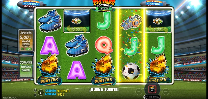 Demo gratis Big Bass Football Bonanza.
