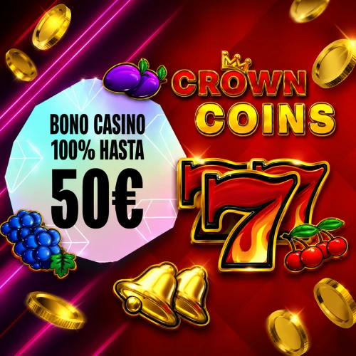 Bono Yaass casino: 100% hasta 50€ en Crown Coins