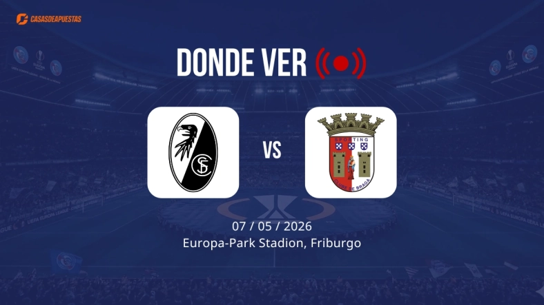 Friburgo vs Braga: Alineaciones, horario y dónde ver