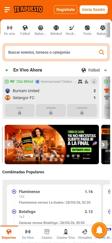 sitio de apuestas en linea teapuesto.pe La Tinka