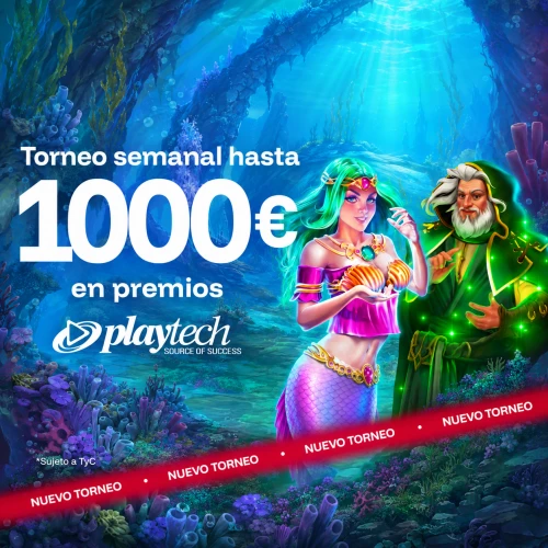 Torneo Playtech con 1.000€ en premios en Tiki Taka Play