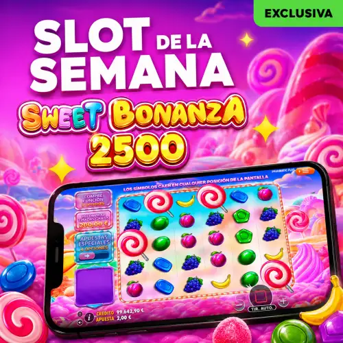 Torneo Sweet Bonanza 2500 con 1.250 Tiradas Extra en CasinoBarcelona
