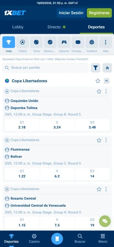 apuestas fútbol en linea 1xbet peru