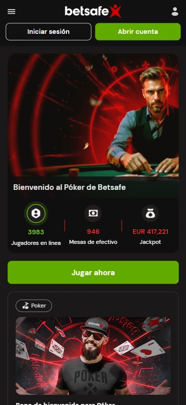 lobby poker online betsafe.pe