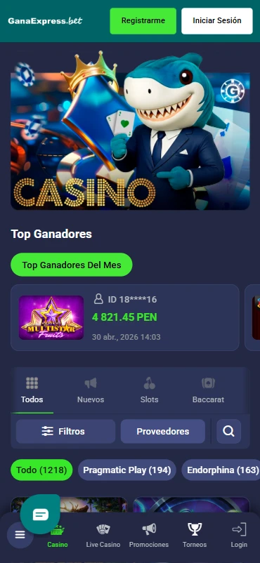tragaperras slots ganaexpress peru