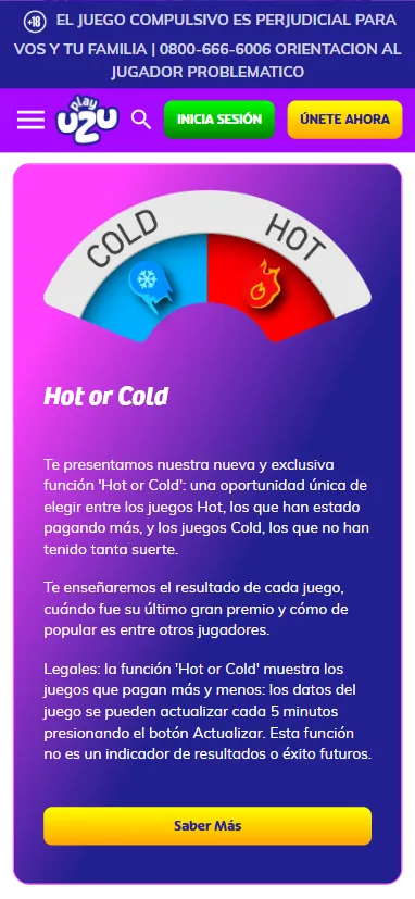 Hot and Cold es una función de Skill On Net que encontramos en todas sus marcas.
