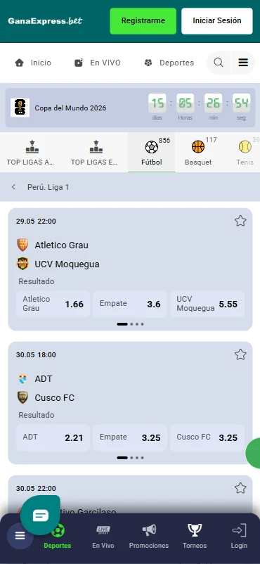 apuestas liga peruana ganaexpress.pe
