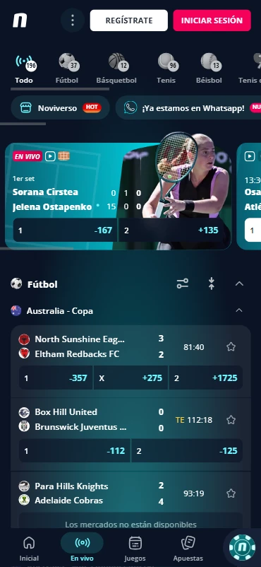apuestas en vivo novibet.mx
