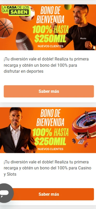 bonos y promociones luckia colombia