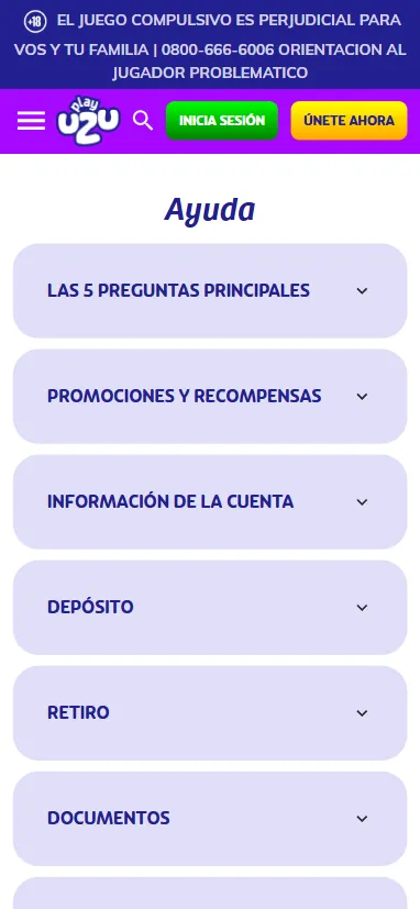 Disponemos de un apartado de preguntas frecuentes para dudas comunes.