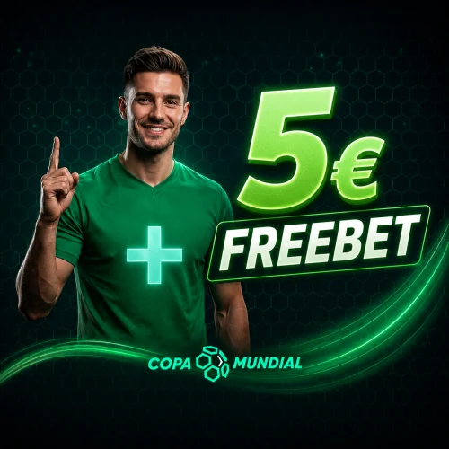 Consigue una FreeBet de 5€ apostando 25€ en prepartido