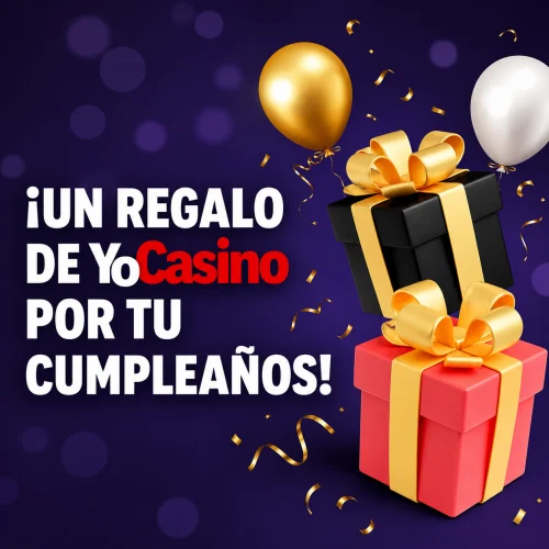 Bono de Cumpleaños de YoCasino: Hasta 25€ para celebrar tu día