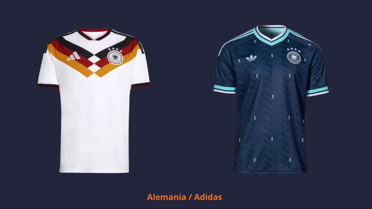 Equipaciones Alemania. CDA