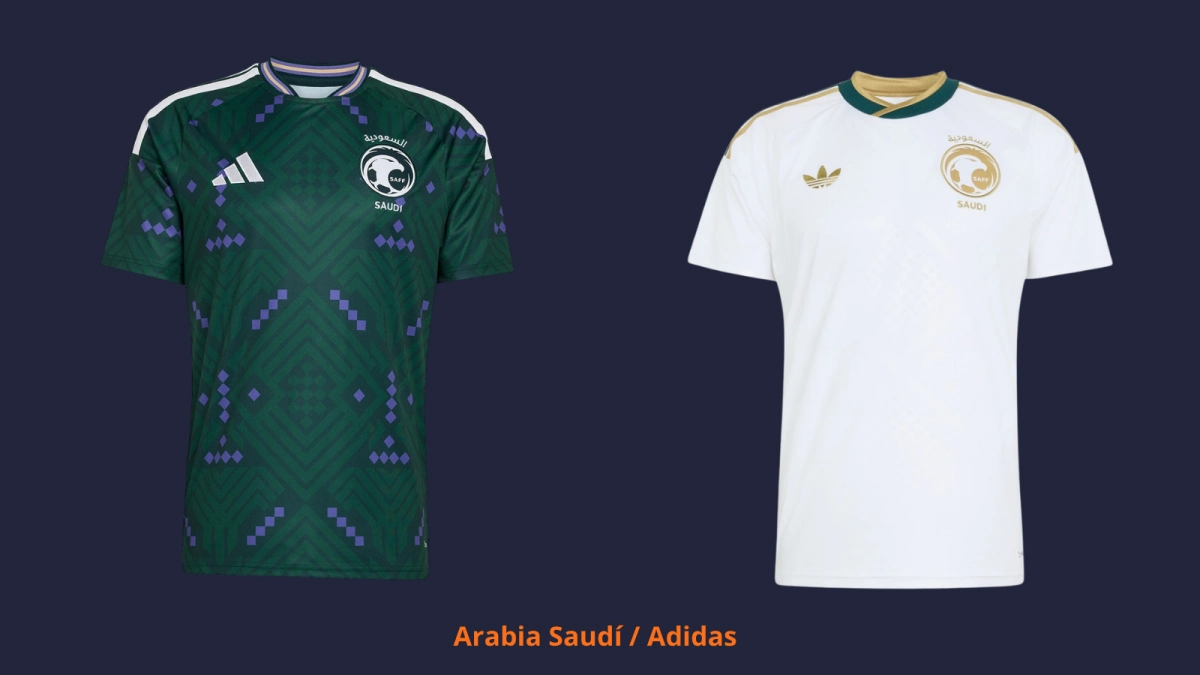 Equipaciones Arabia Saudí. CDA