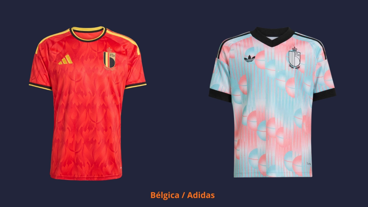 Equipaciones Bélgica. CDA