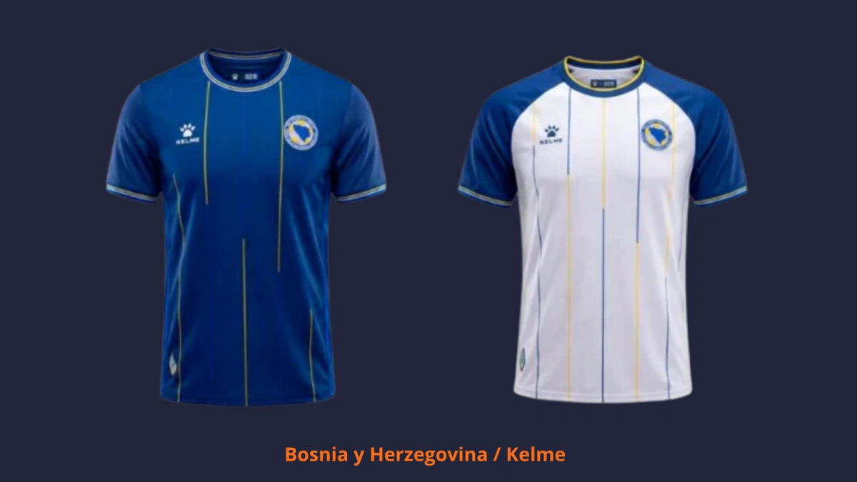 Equipaciones Bosnia y Herzegovina. CDA