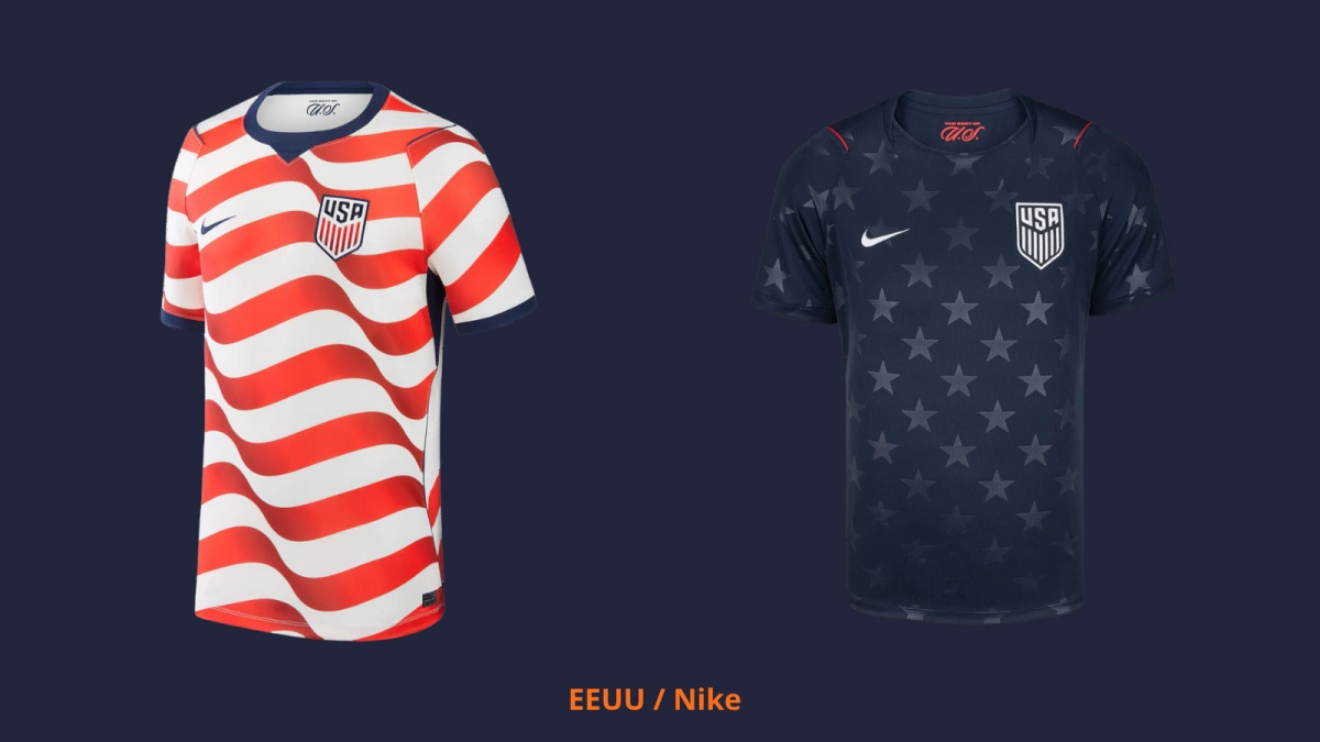 Equipaciones Estados Unidos. CDA