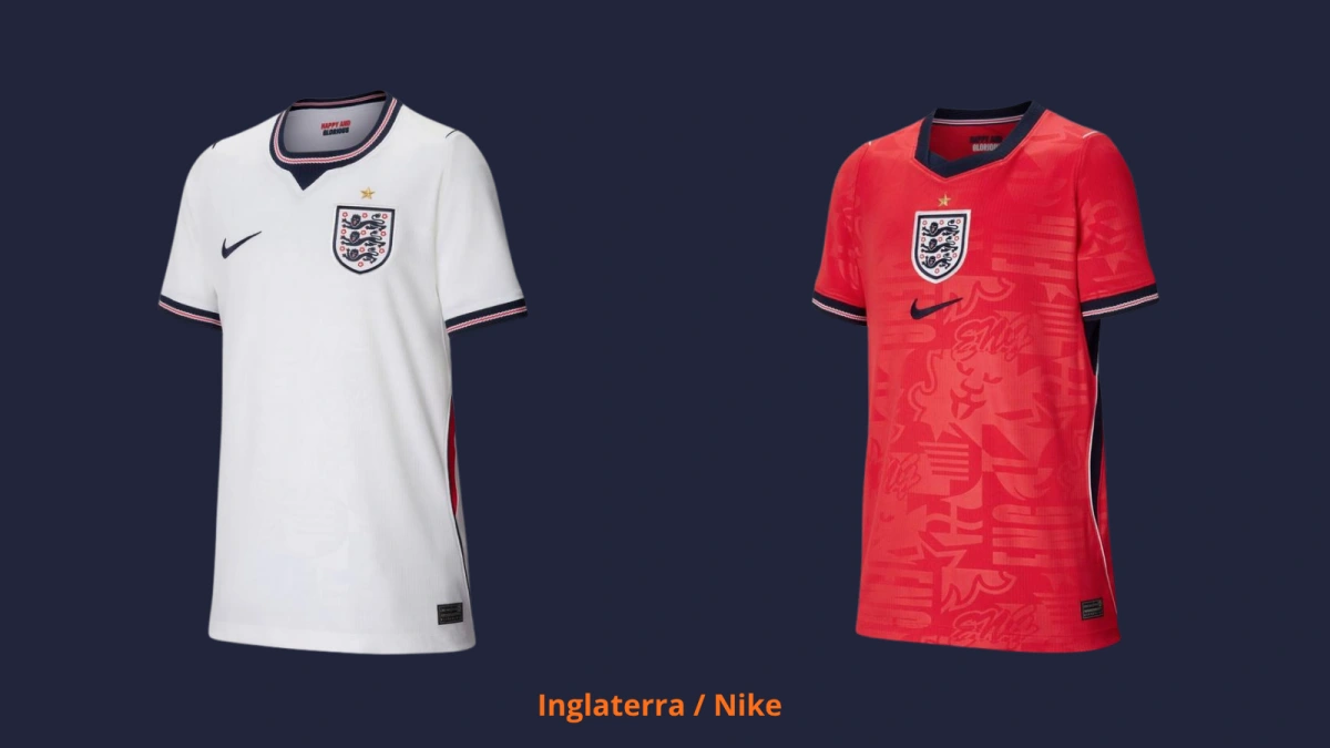 Equipaciones Inglaterra. CDA