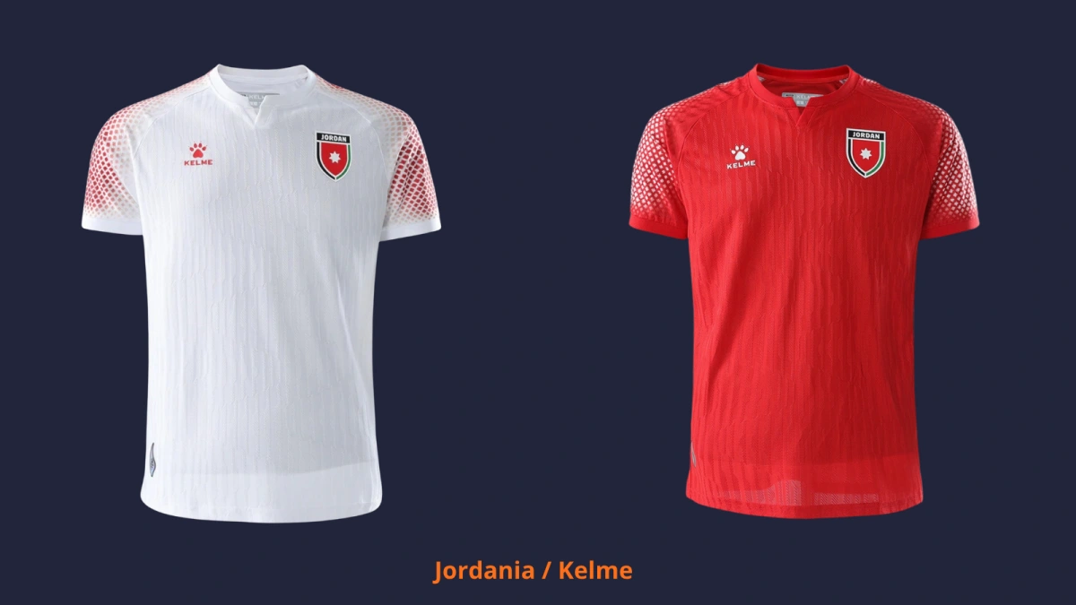 Equipaciones Jordania. CDA
