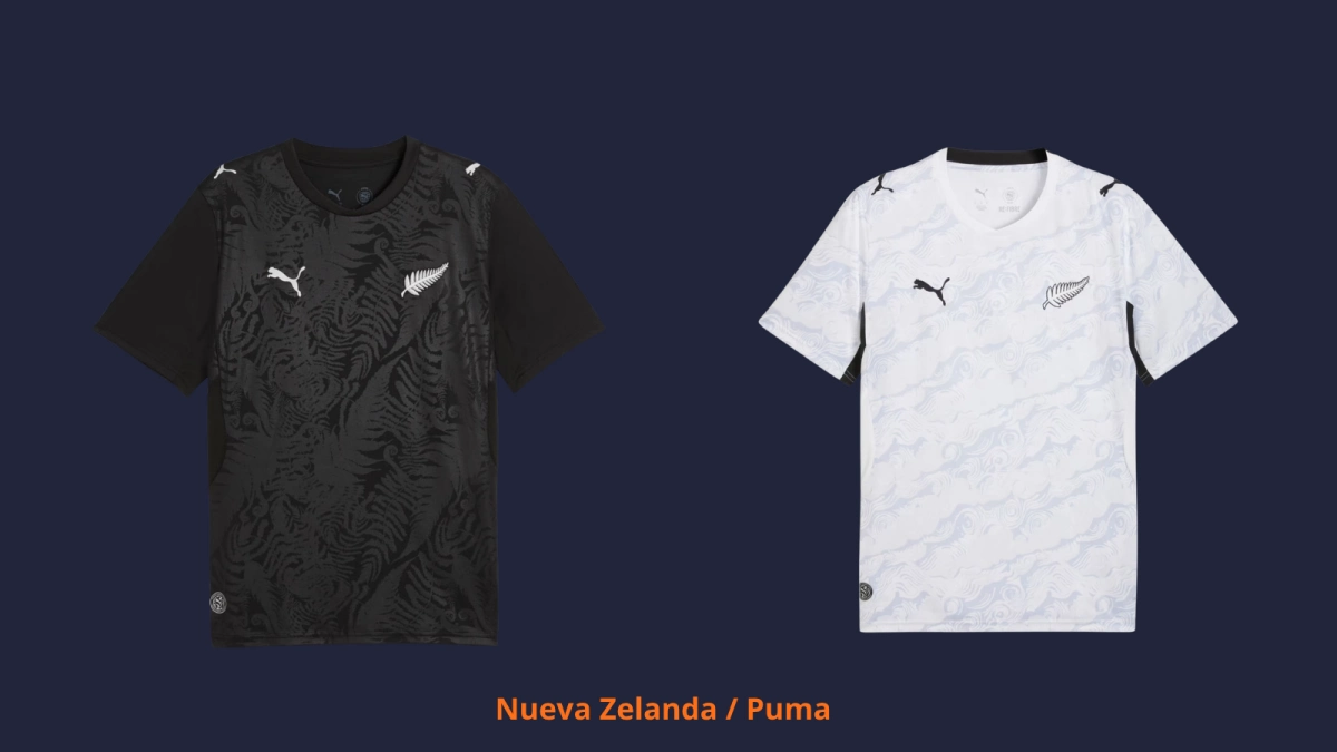 Equipaciones Nueva Zelanda. CDA