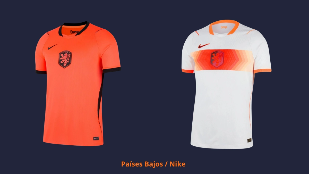 Equipaciones Países Bajos. CDA