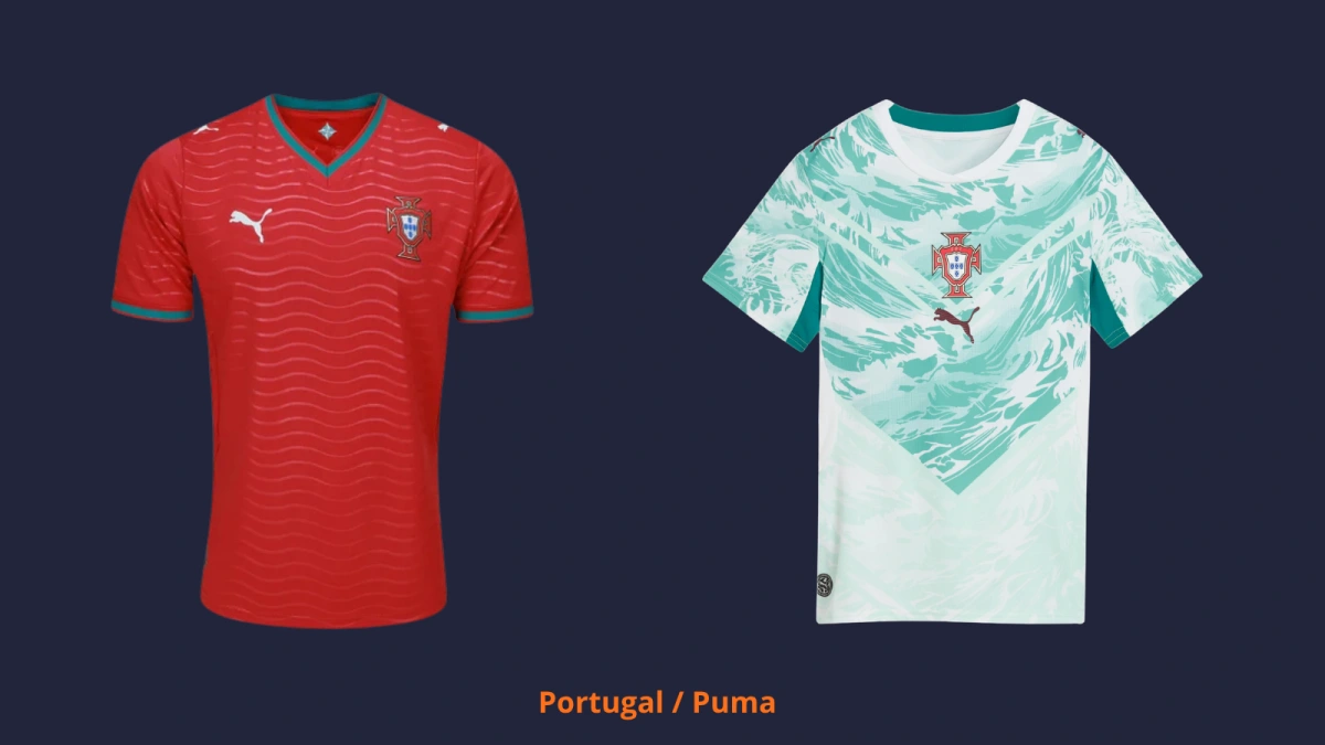 Equipaciones Portugal. CDA