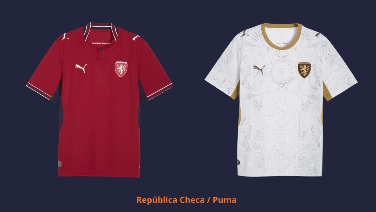 Equipaciones República Checa. CDA
