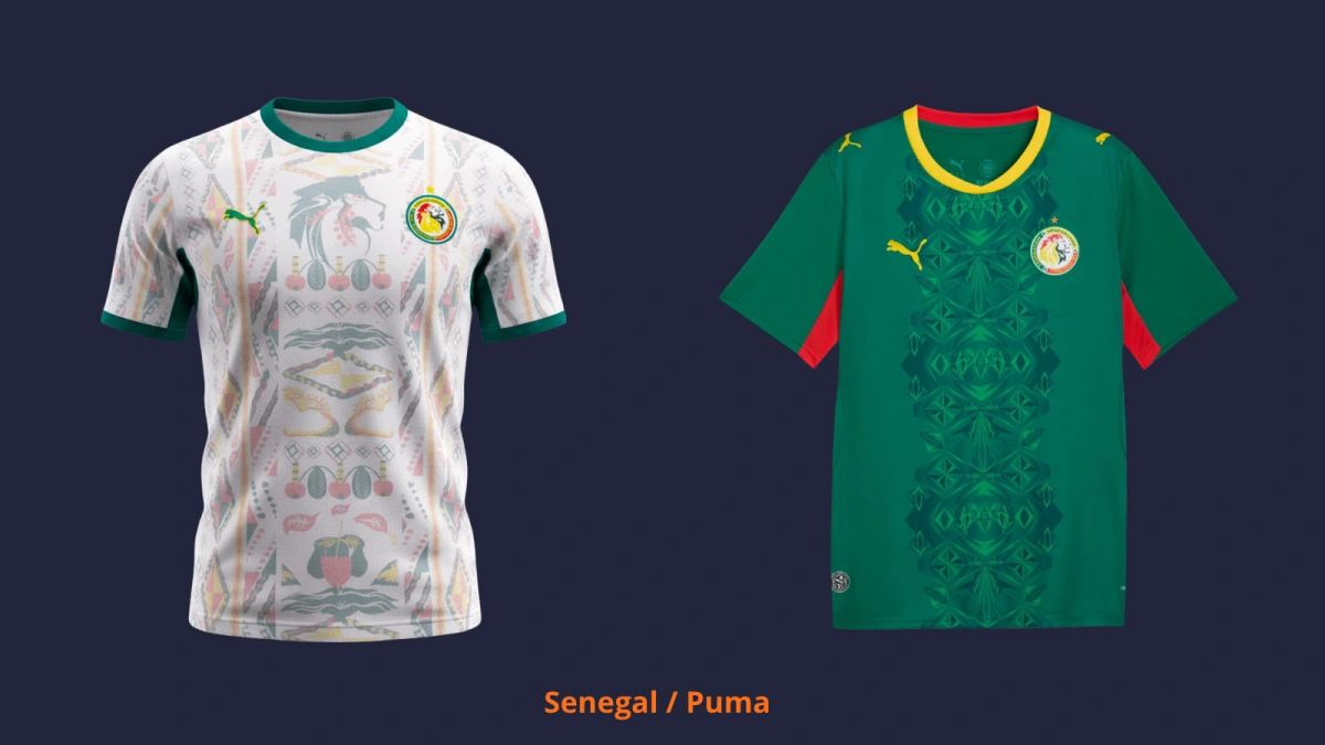 Equipaciones Senegal. CDA