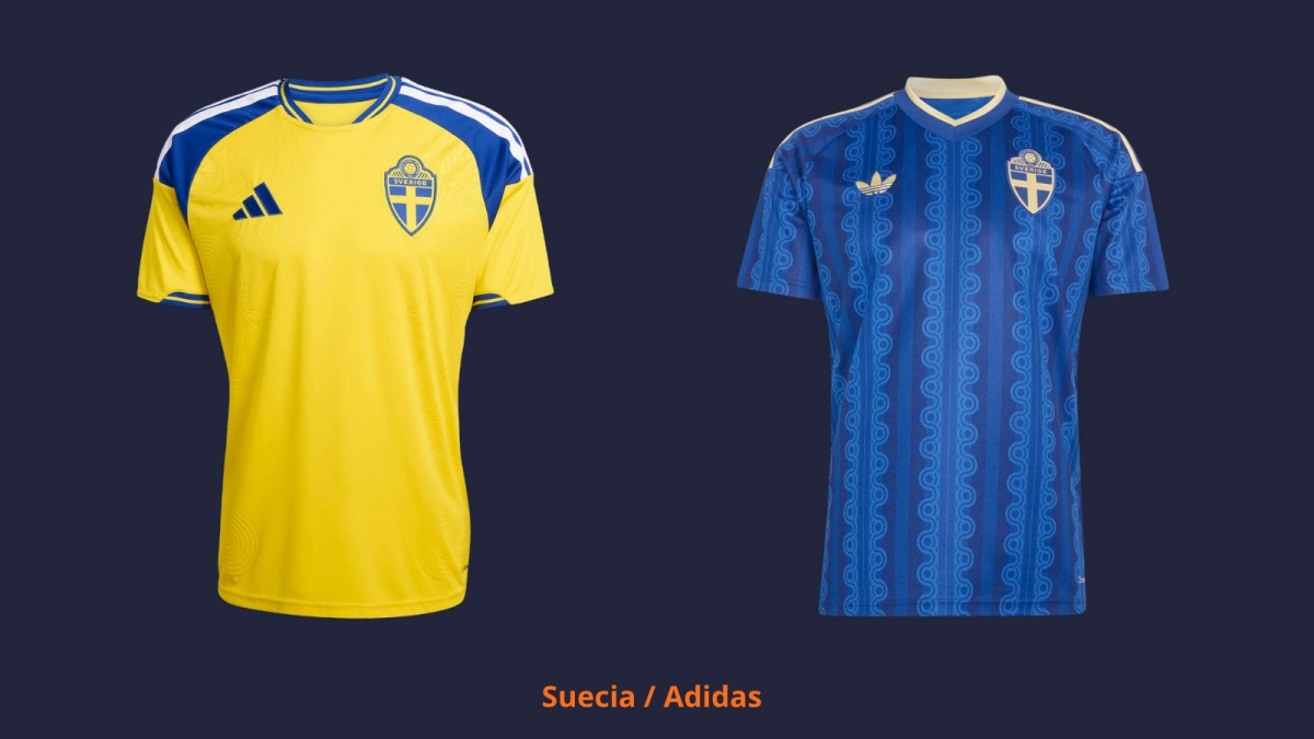Equipaciones Suecia. CDA